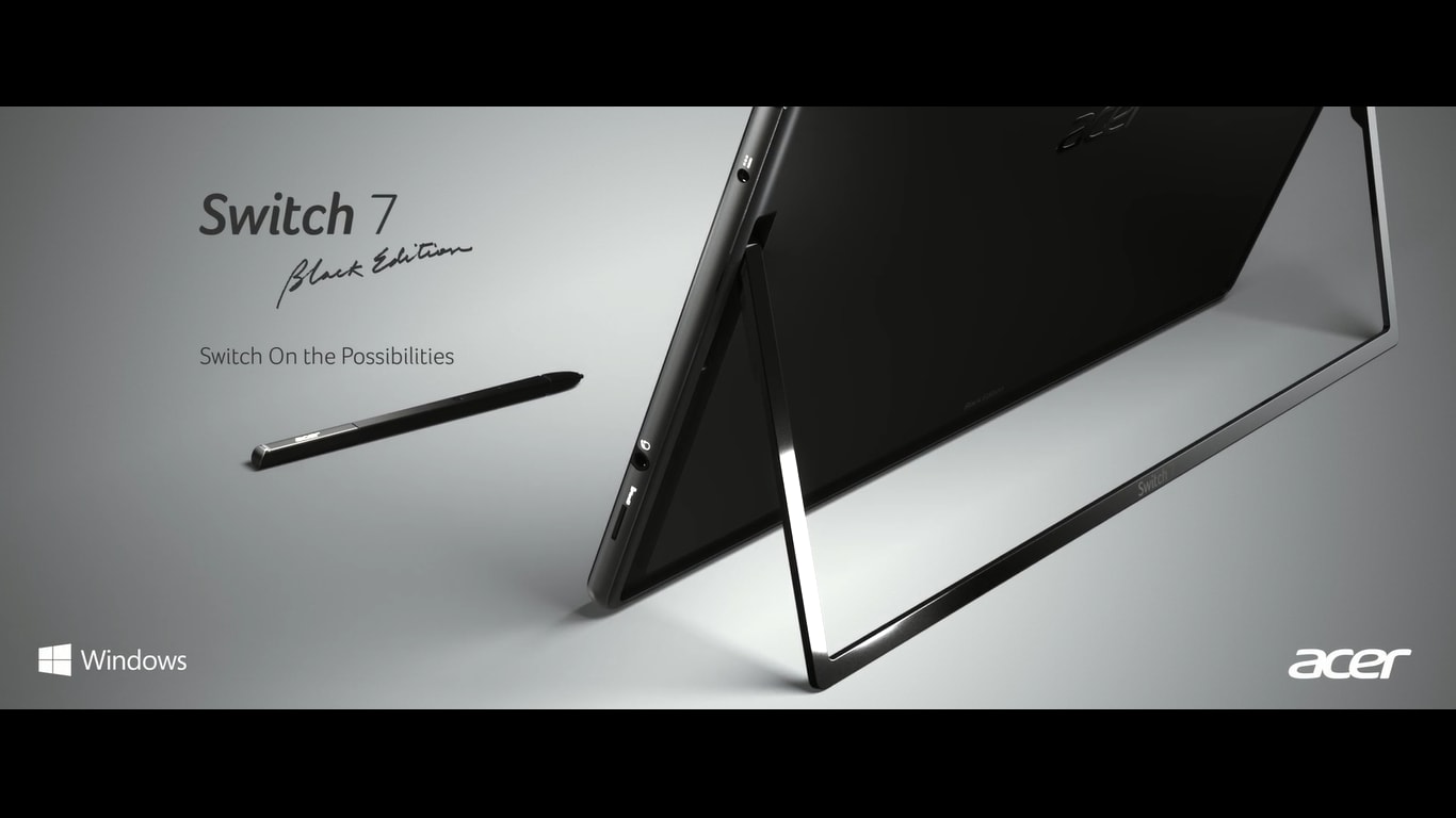 Acer Switch 7 Black Edition, un interessante 2 in 1 fanless