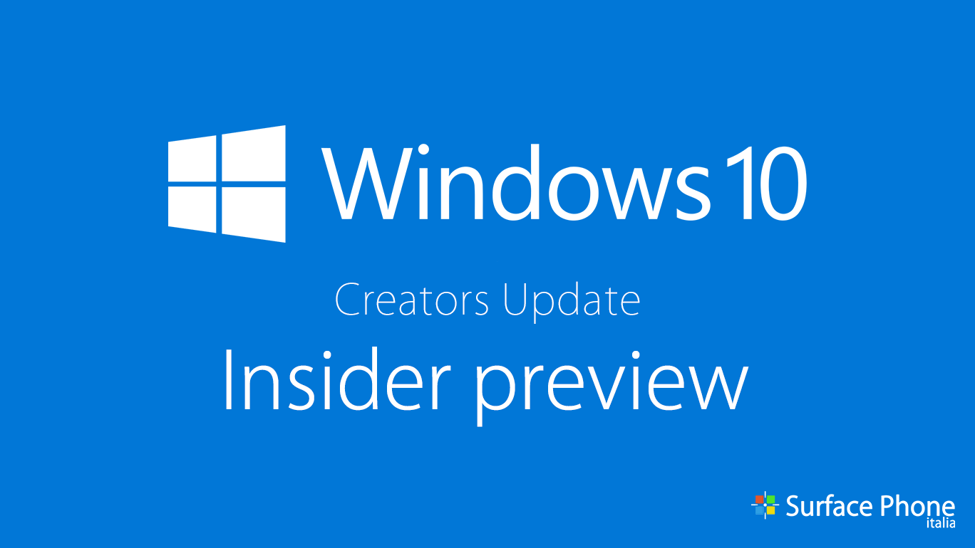 Windows 10 Mobile Fall Creators Update: disponibile la build 15252