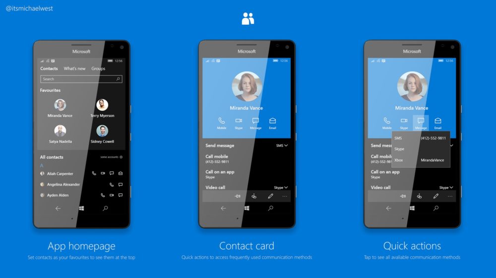 Riscontrati problemi con la sincronizzazione dei contatti su Windows 10 e Windows 10 Mobile