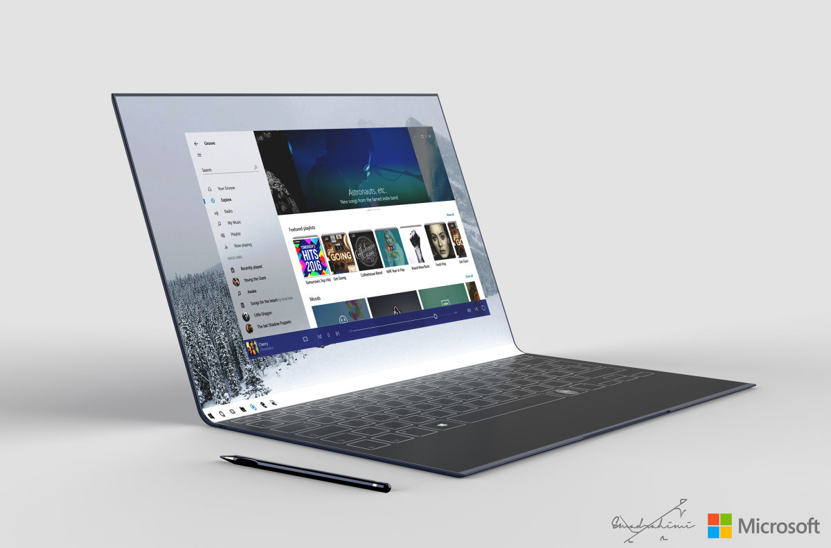 Surface Laptop, un nuovo concept dallo stile futuristico