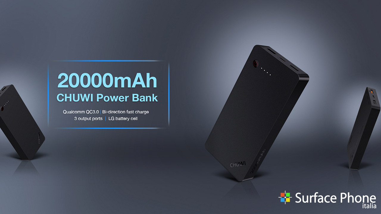 Chuwi Q2: Power Bank da 20.000mah – la nostra recensione
