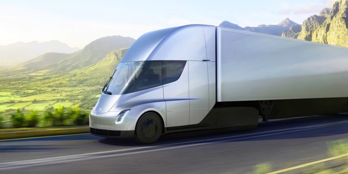 Tesla presenta il truck Semi e la sportiva Roadster