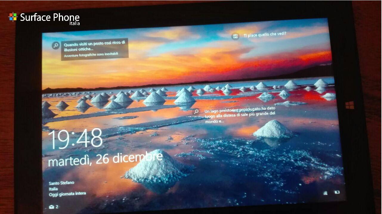 Windows 10: come scaricare con un click l’immagine giornaliera della schermata di blocco