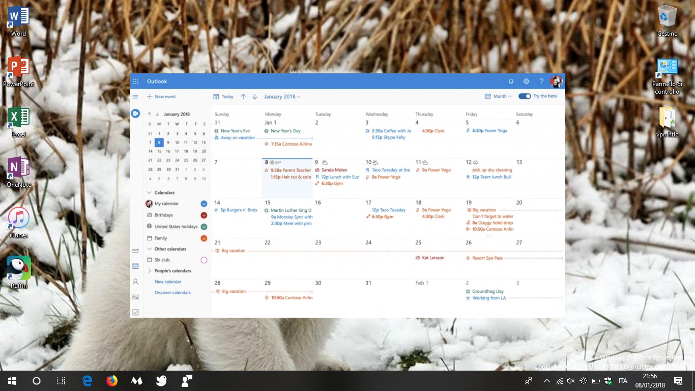 Calendario Outlook.com: in arrivo un nuovo design e nuove funzioni