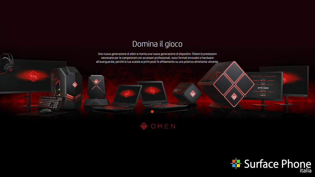HP presenta la serie da Gaming: OMEN
