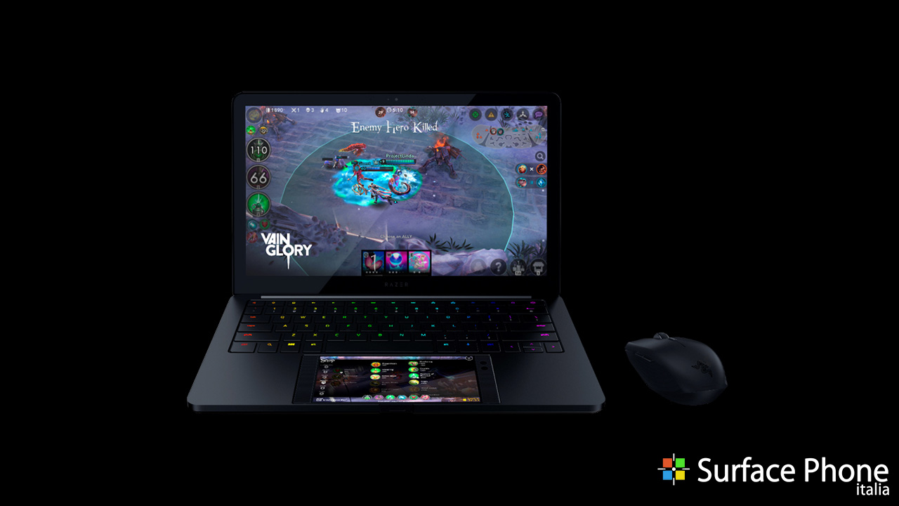 Razer presenta il suo Microsoft Continuum: Project Linda