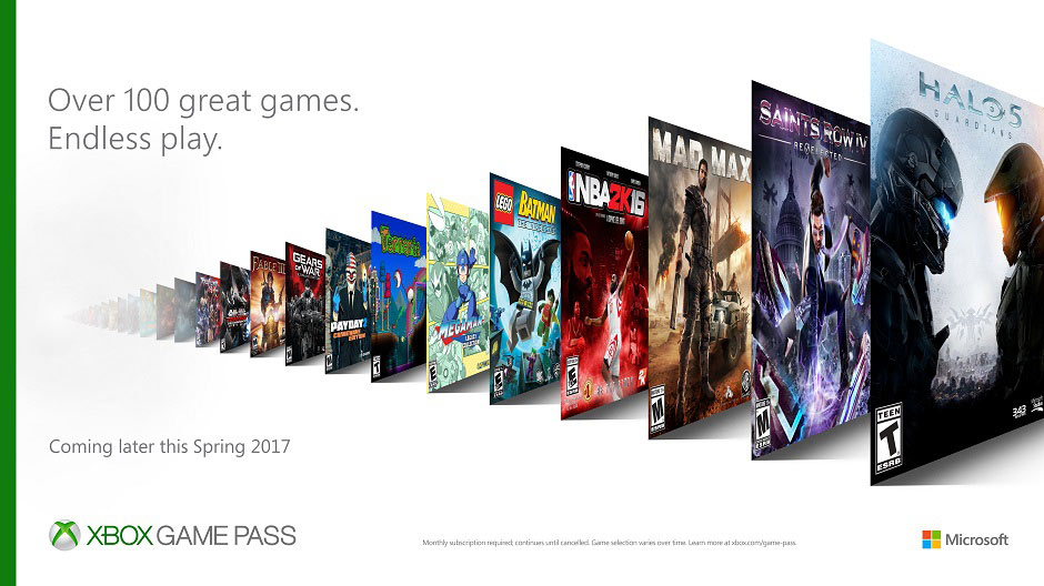 Xbox Game Pass: le esclusive Xbox One saranno disponibili dal day-one