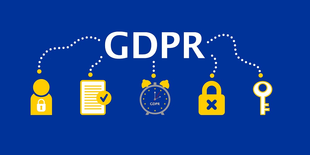 general data protection regulation (gdpr) concept illustration 25 may 2018