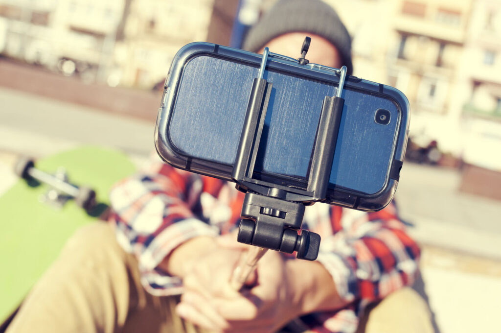 il famigerato selfie stick