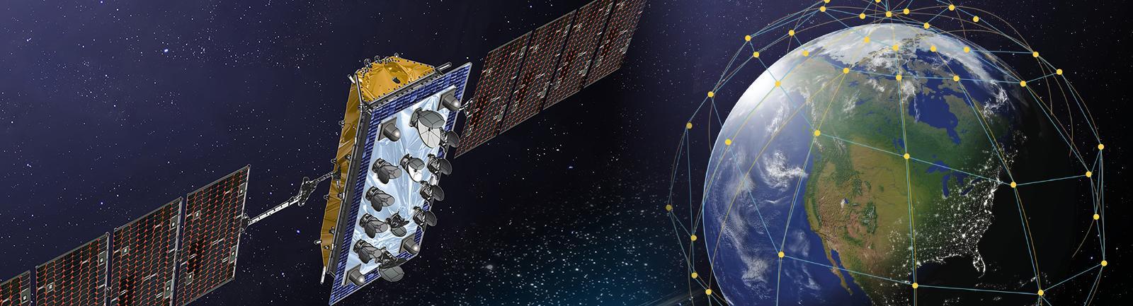 thales satellite constellation composition