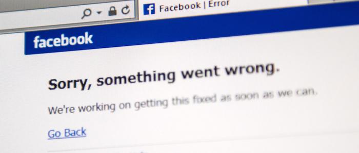 facebook down