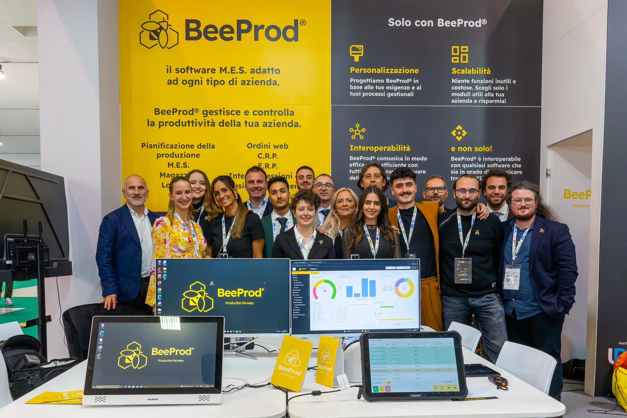 Il successo di BeeProd alla MECSPE Bari 2023
