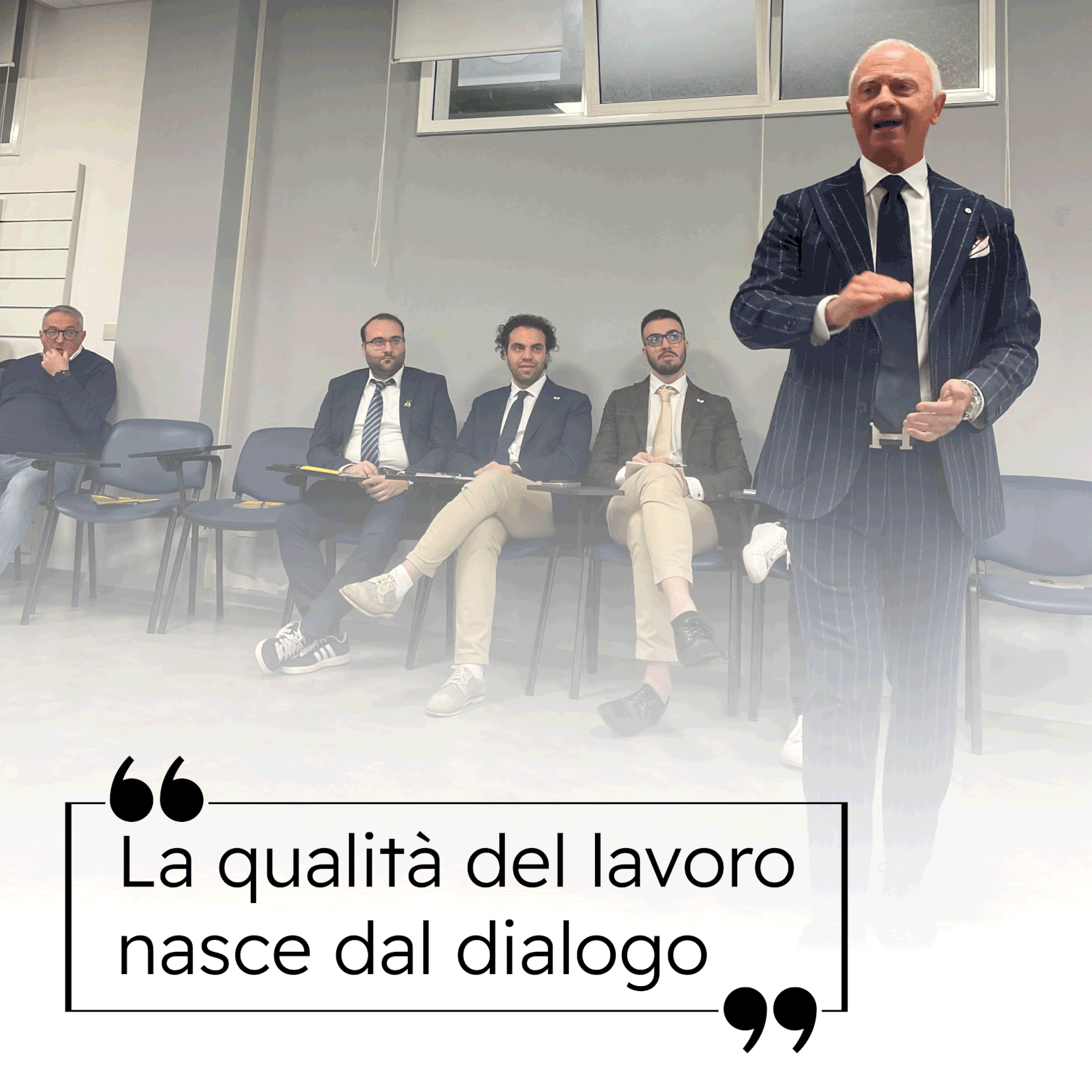 Formazione interna con Mariano Tria: un passo avanti nella nostra crescita professionale